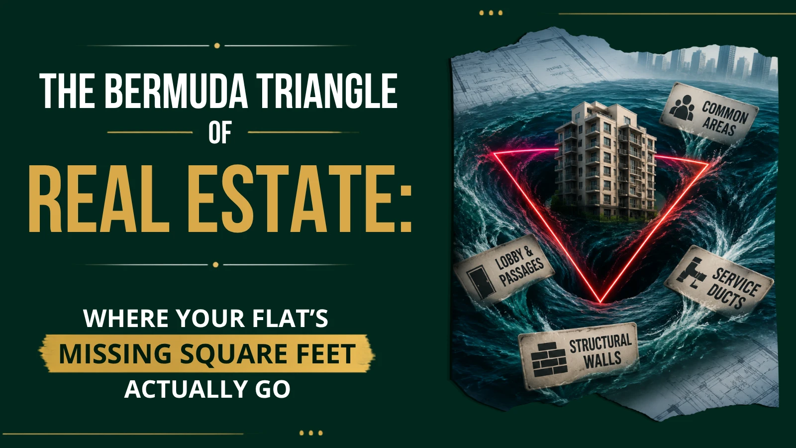 The Bermuda Triangle of Real Estate: Where Your Flat's Missing Square Meters Actually Go